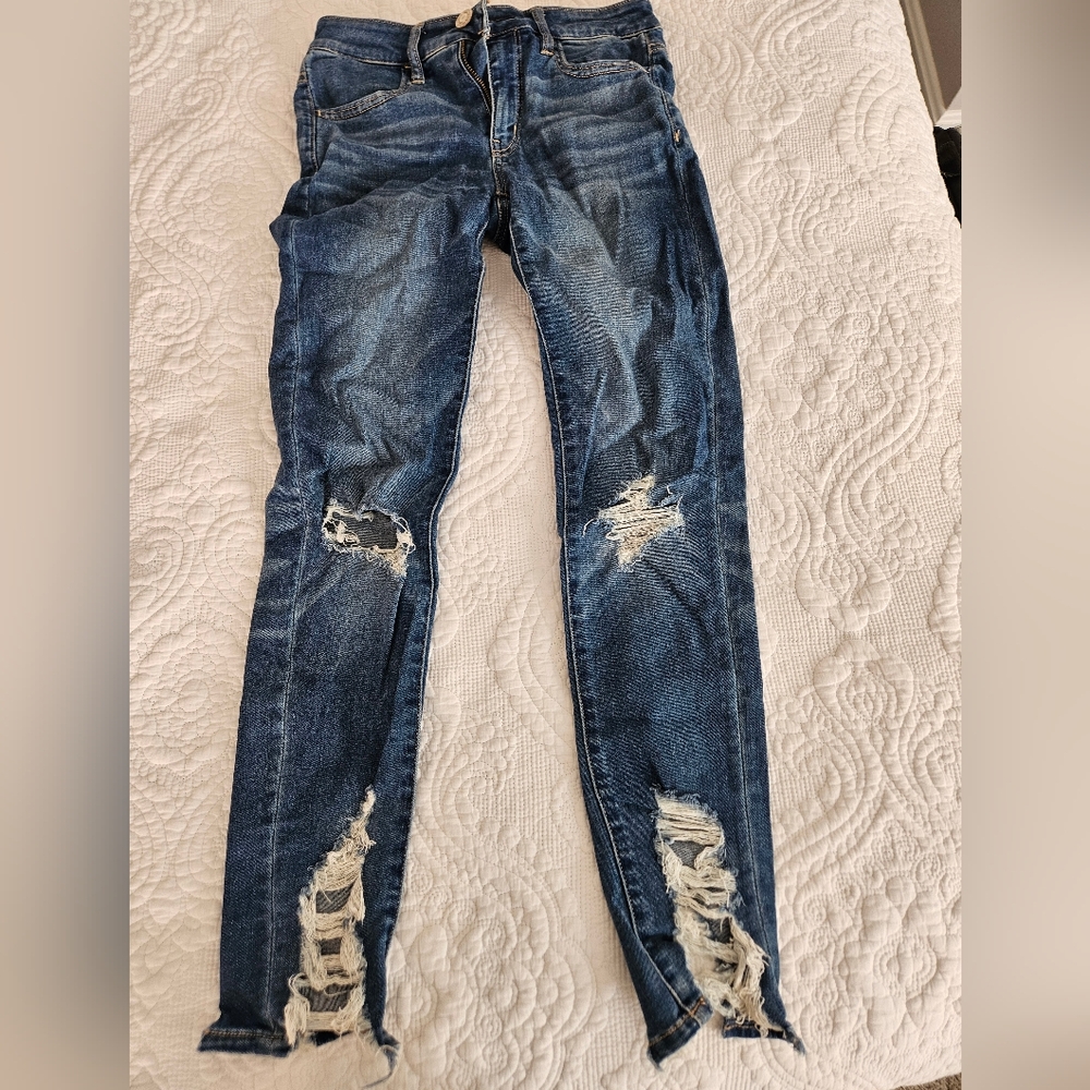 American Eagle Jegging Crop